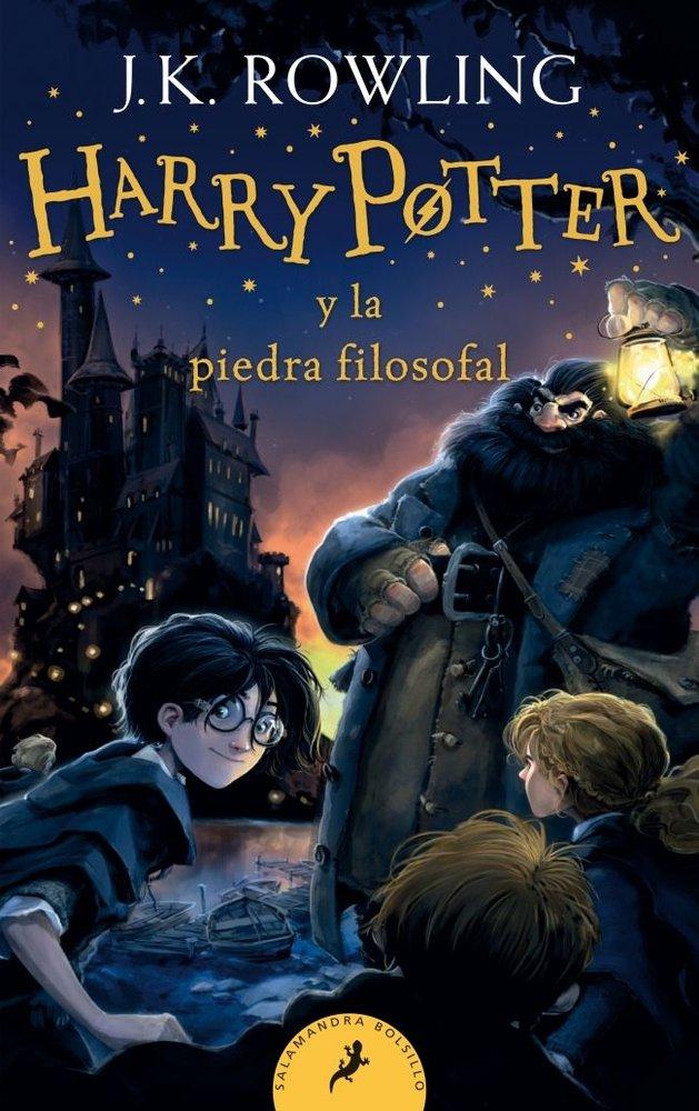 Vorderes Coverbild Harry Potter 1 y la piedra filosofal
