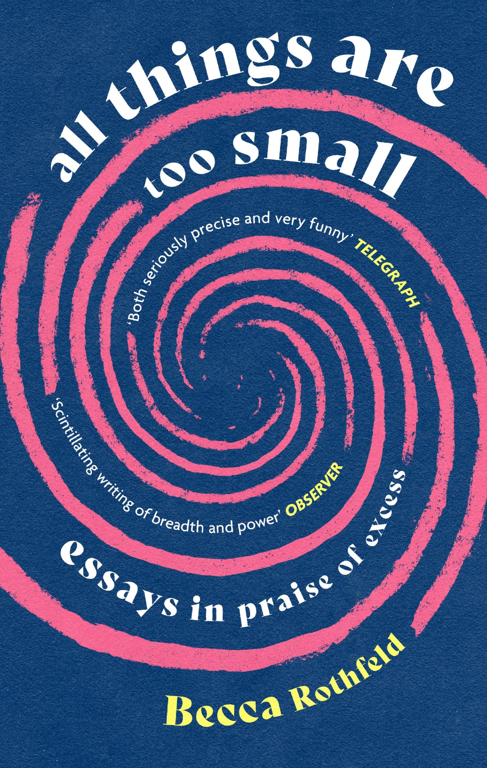 Vorderes Coverbild All Things Are Too Small