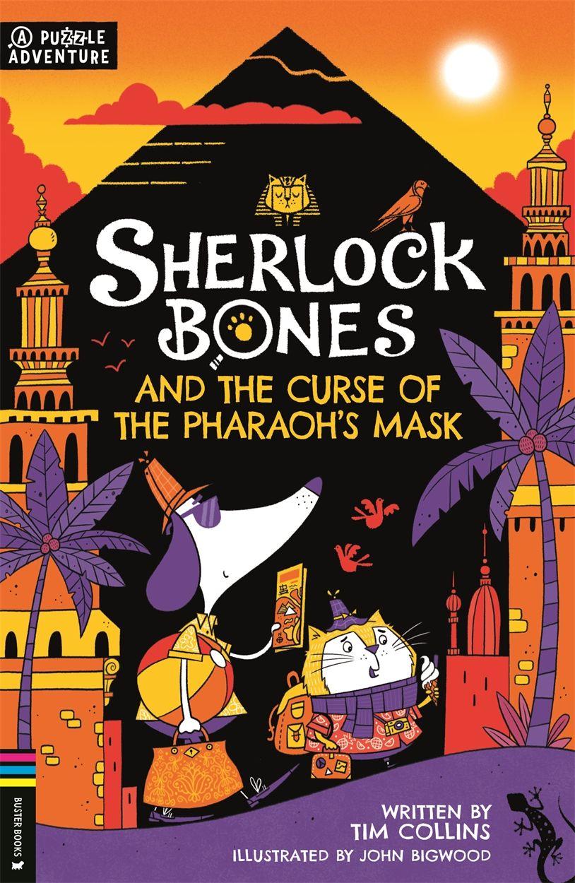 Vorderes Coverbild Sherlock Bones and the Curse of the Pharaoh's Mask