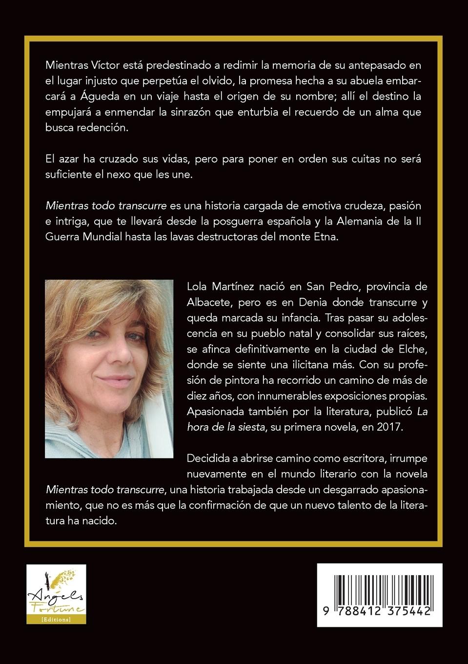 Rückseitencover Mientras todo transcurre