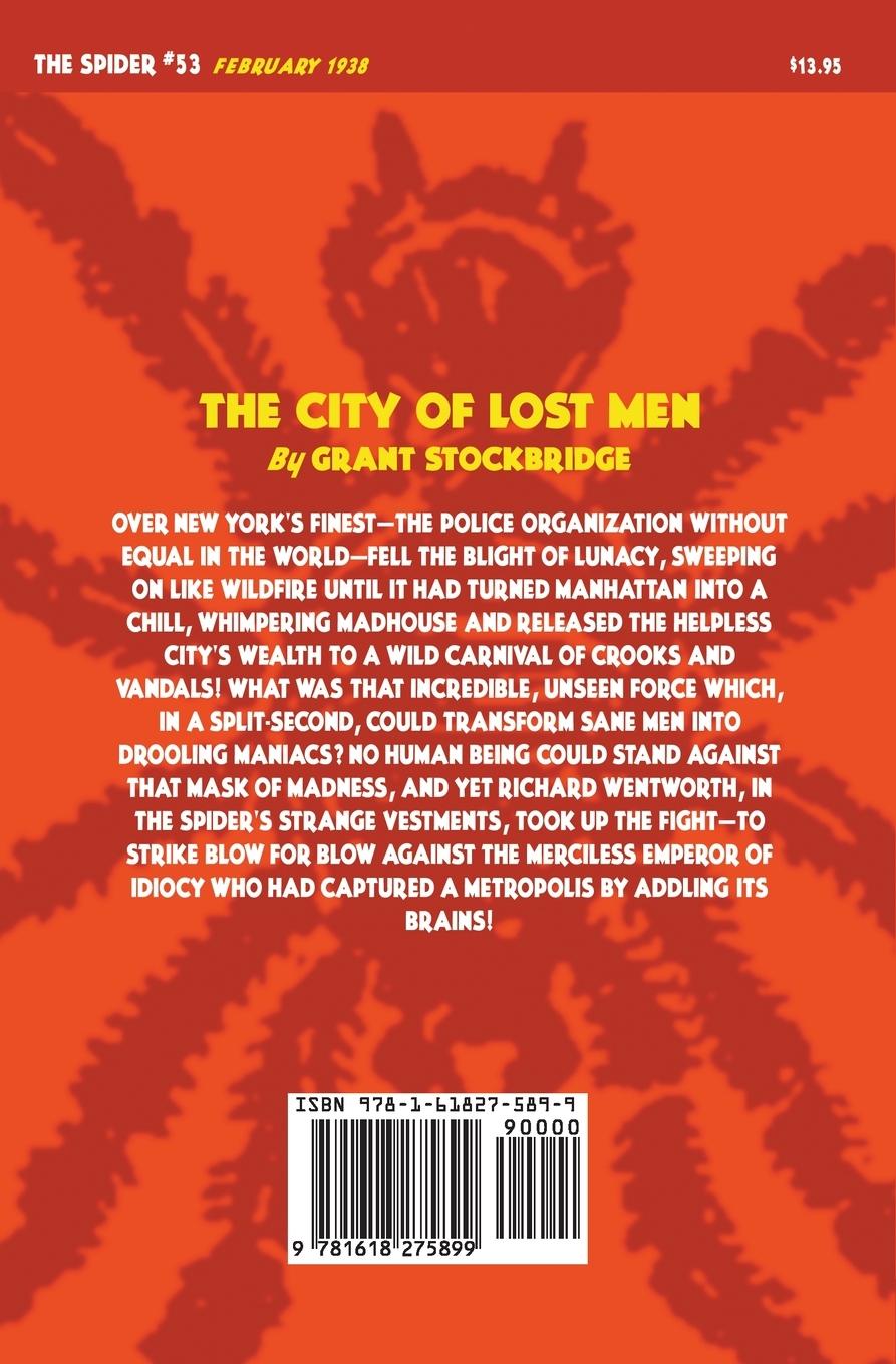 Rückseitencover The Spider #53