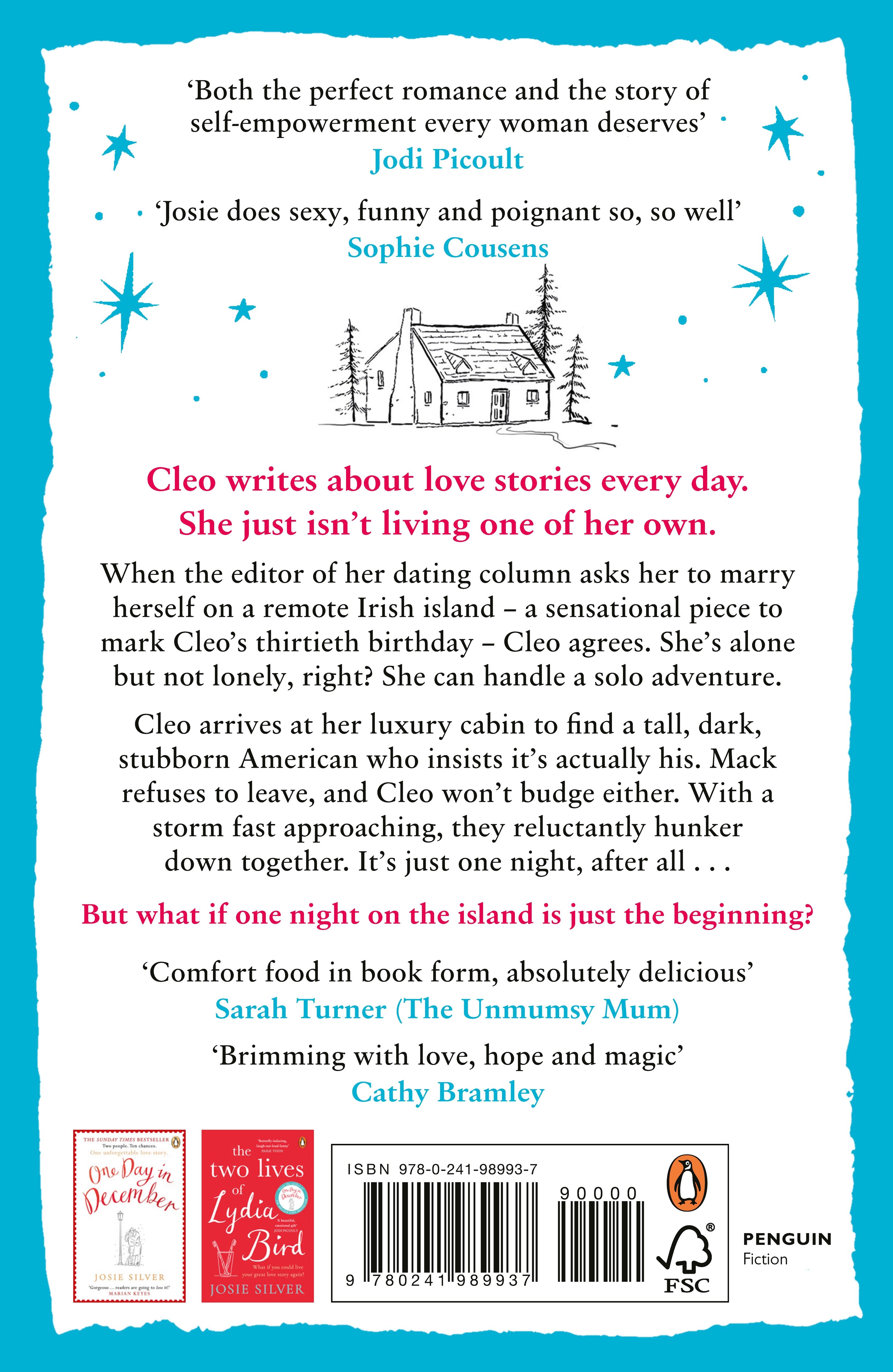 Rückseitencover One Night on the Island