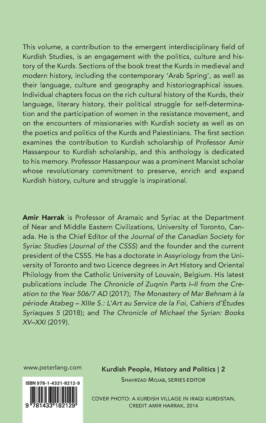 Rückseitencover The Political and Cultural History of the Kurds