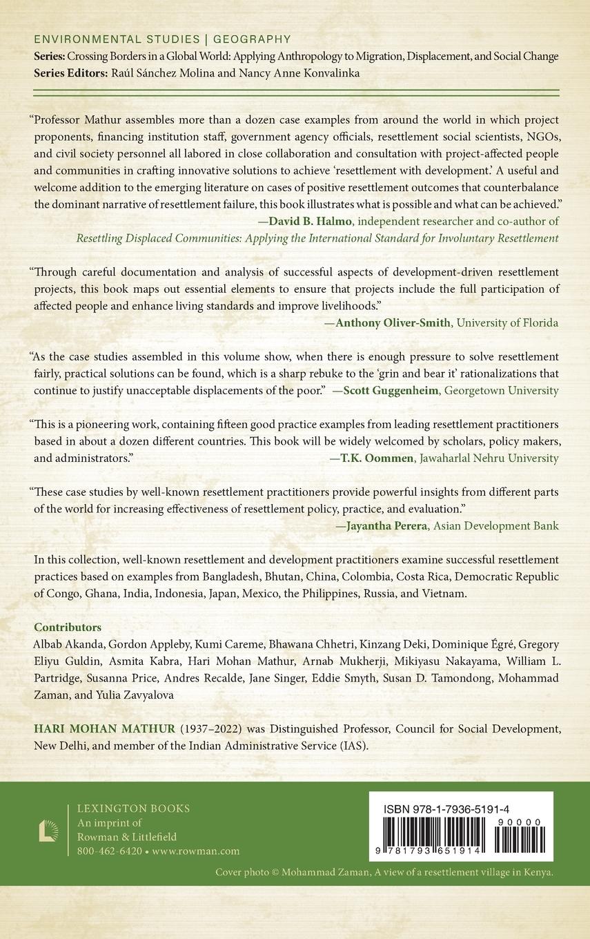 Rückseitencover Good Practices in Resettlement