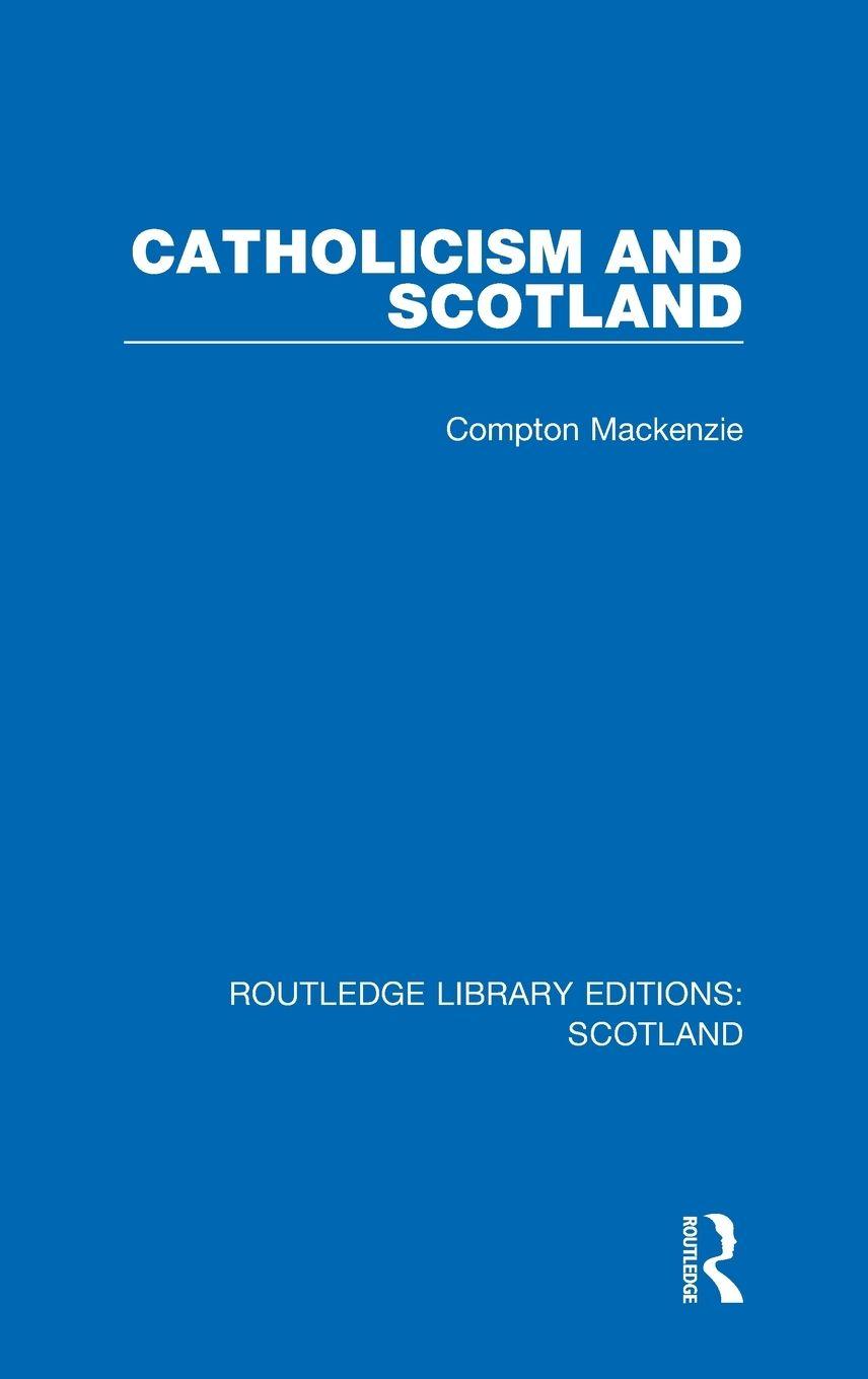 Vorderes Coverbild Catholicism and Scotland