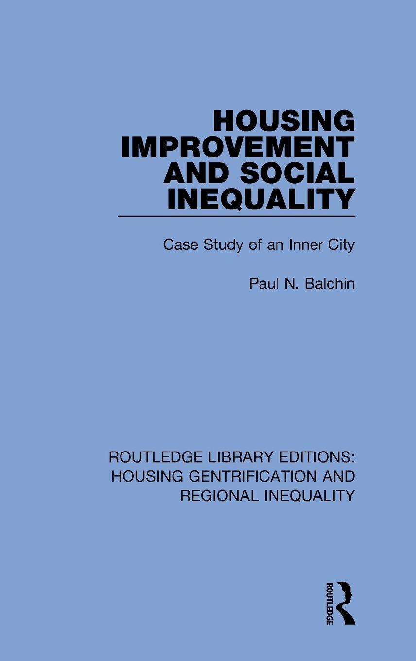 Vorderes Coverbild Housing Improvement and Social Inequality