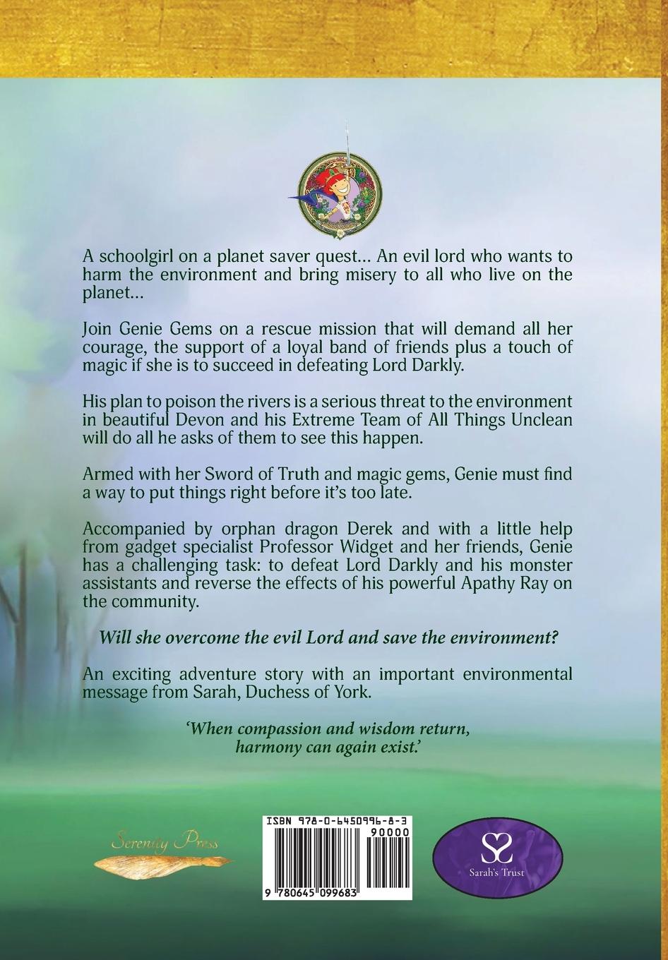 Rückseitencover Genie Gems Mission to Devon