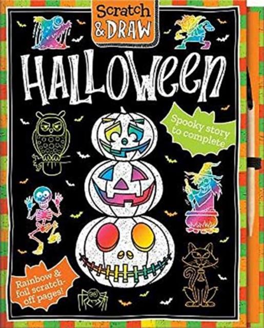 Vorderes Coverbild Scratch and Draw Halloween