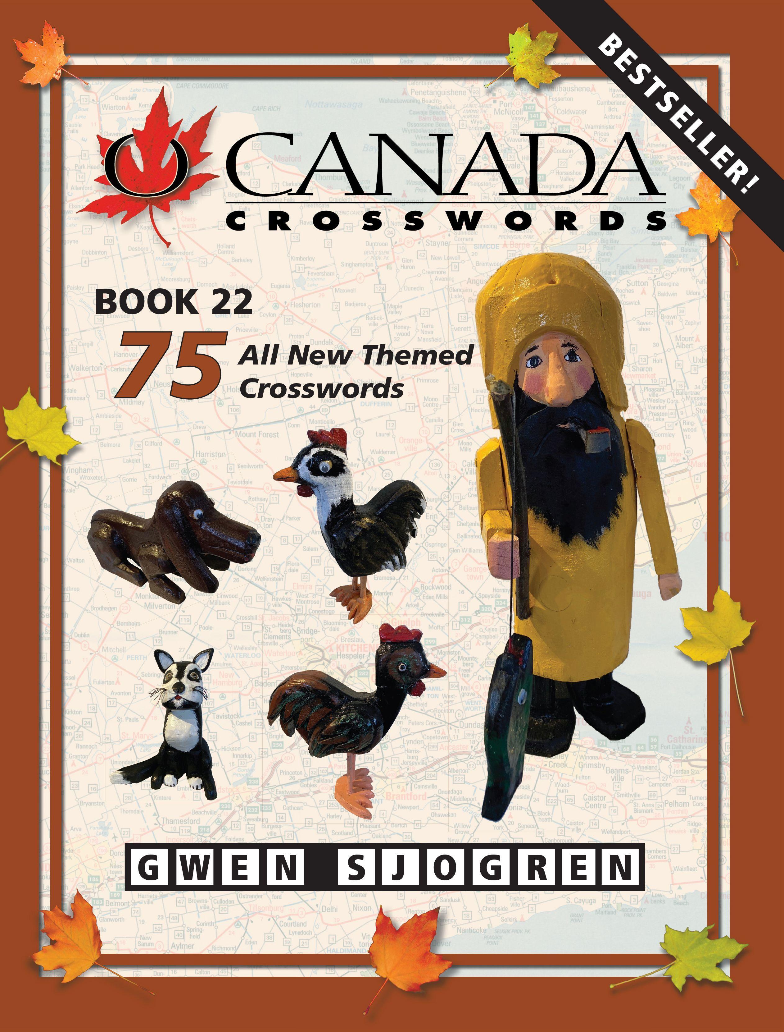 Vorderes Coverbild O Canada Crosswords Book 22