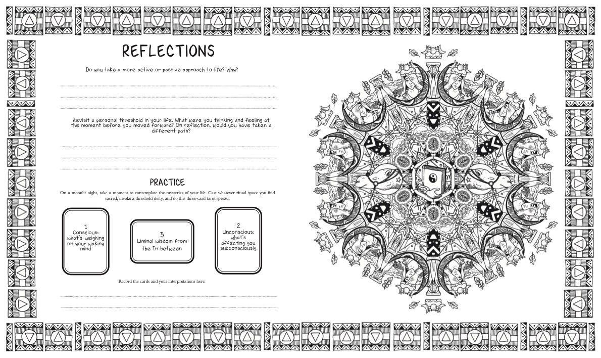 Beispielinhalt (Bild) The Luna Sol: Healing Through Tarot Guidebook