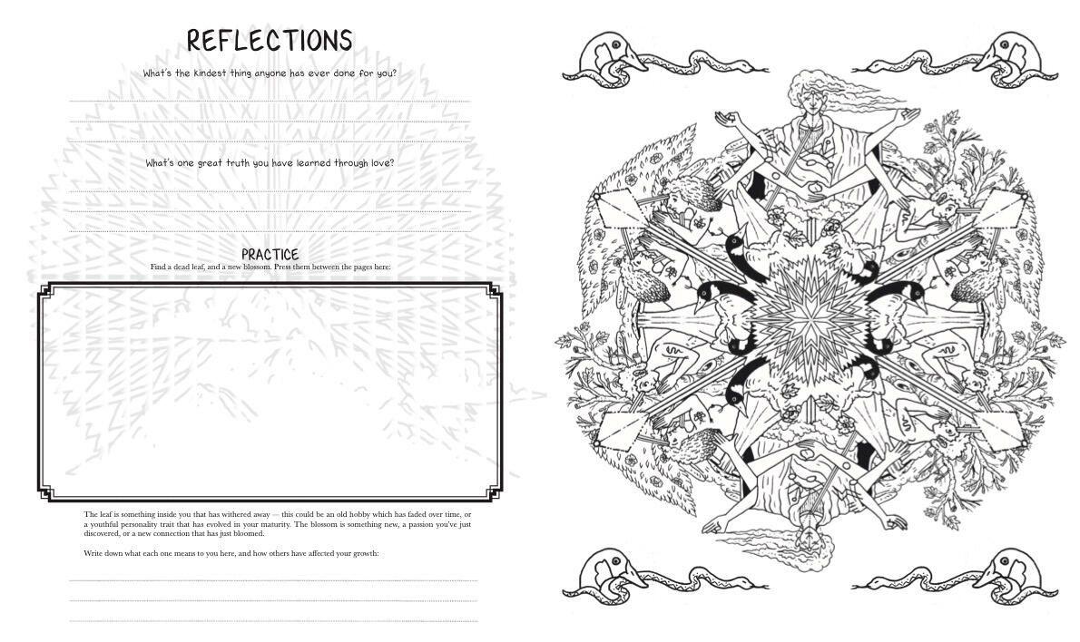 Beispielinhalt (Bild) The Luna Sol: Healing Through Tarot Guidebook