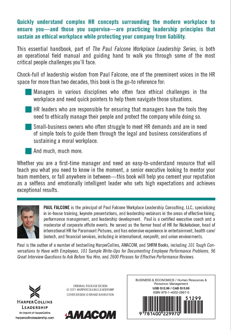 Rückseitencover Workplace Ethics