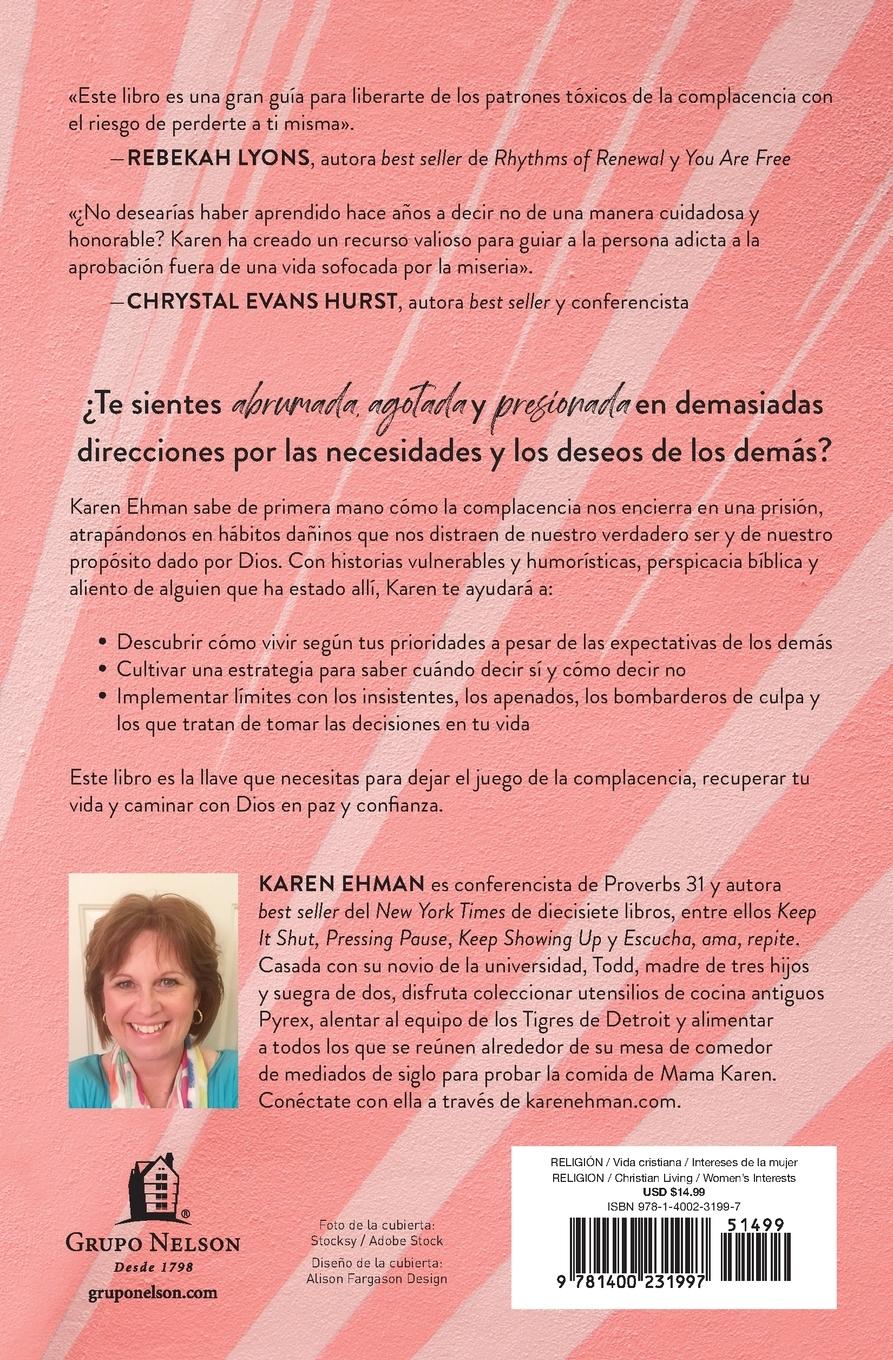 Rückseitencover Cuando Hacer Felices a Los Demás Te Hace Sentir Miserable