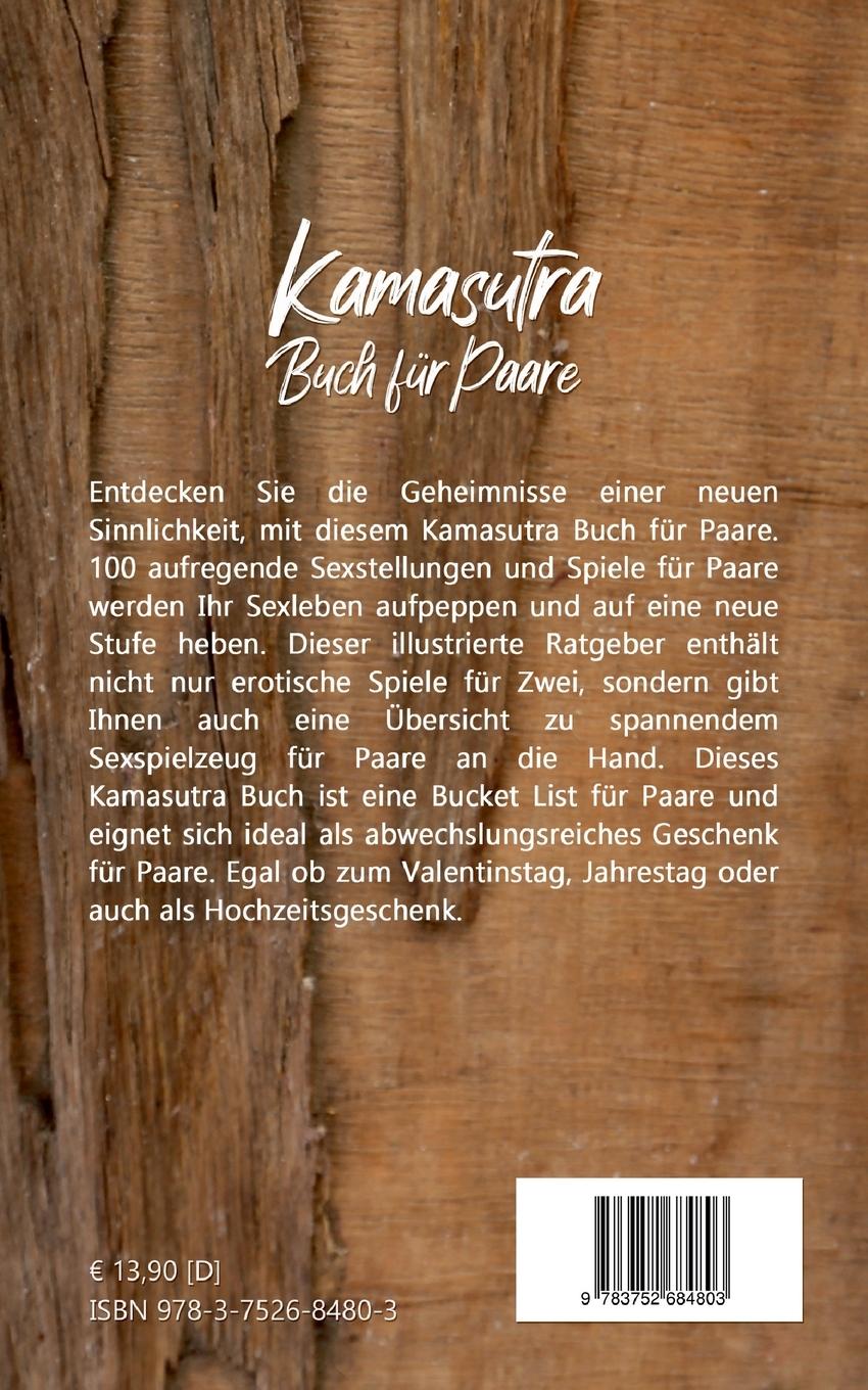 Rückseitencover Kamasutra Buch für Paare
