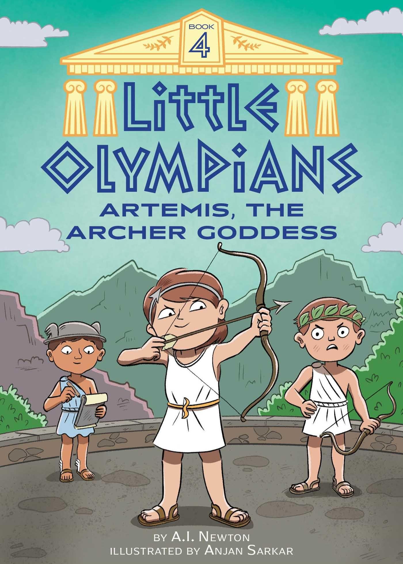 Vorderes Coverbild Little Olympians 4: Artemis, the Archer Goddess