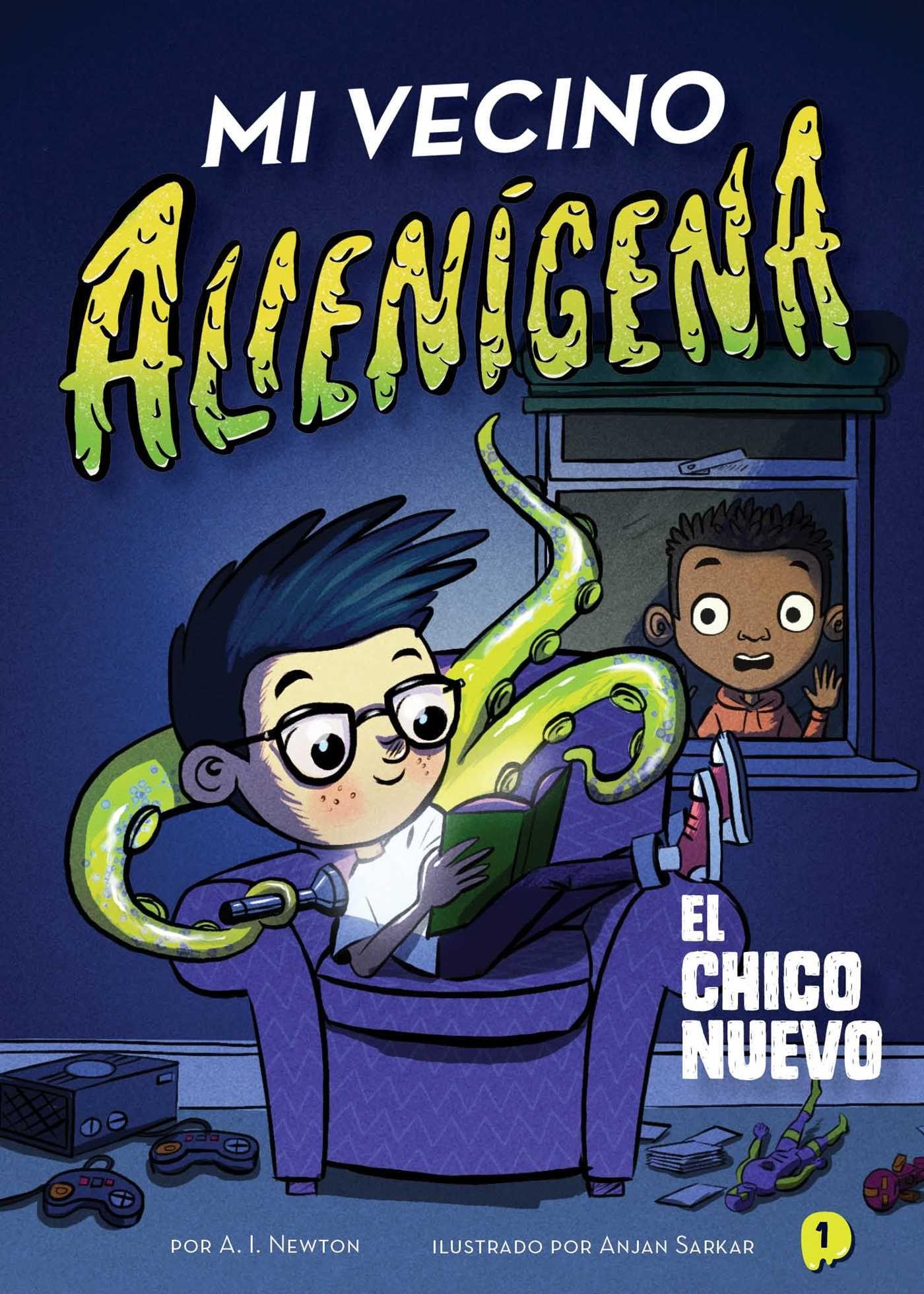 Vorderes Coverbild Mi Vecino Alienígena 1: El Chico Nuevo