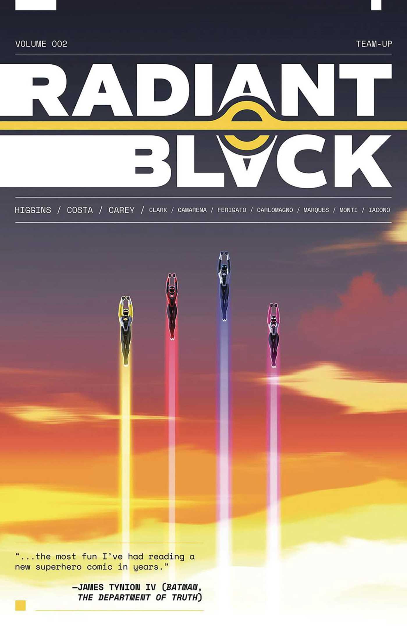 Vorderes Coverbild Radiant Black Volume 2: Team-Up