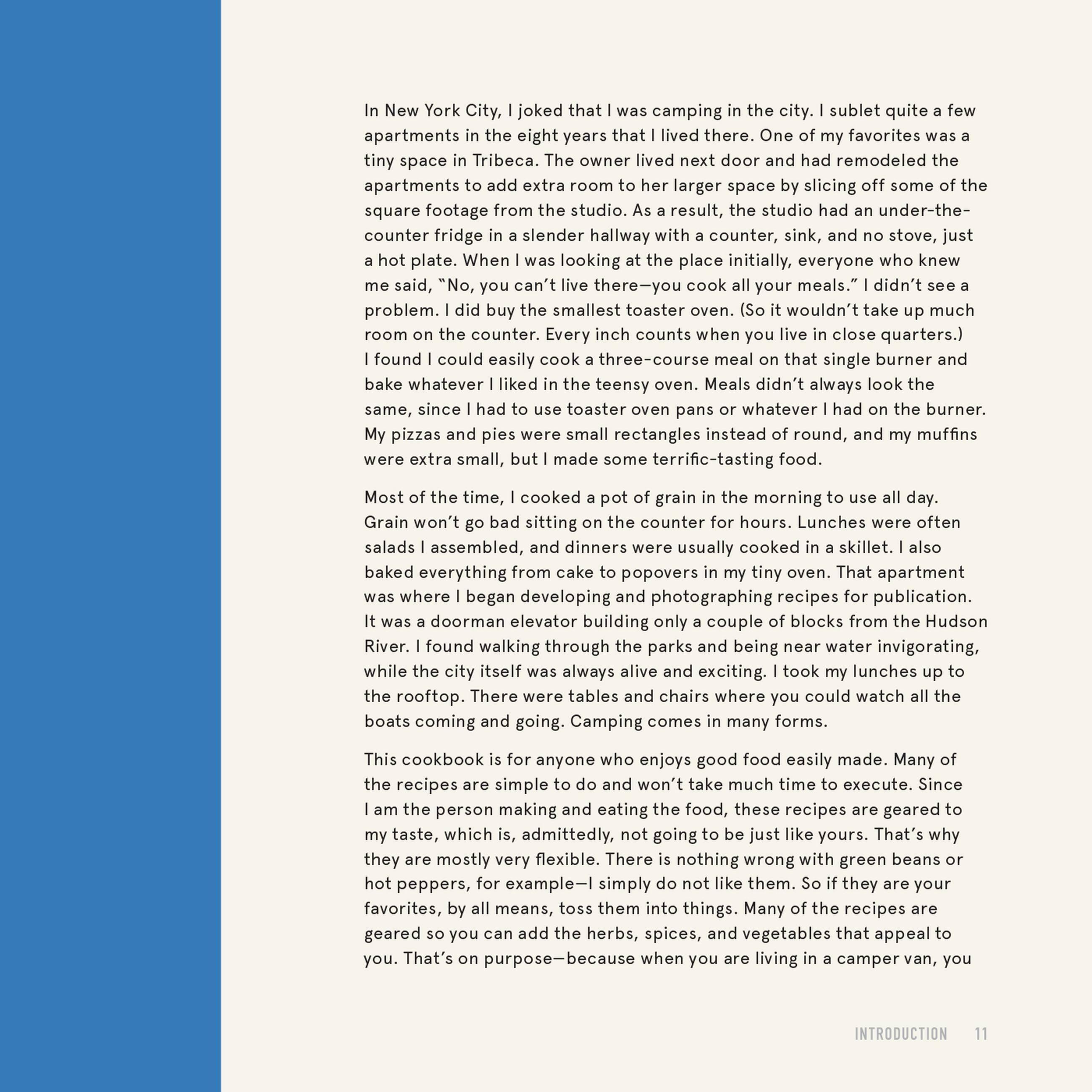 Beispielinhalt (Bild) The Van Life Cookbook