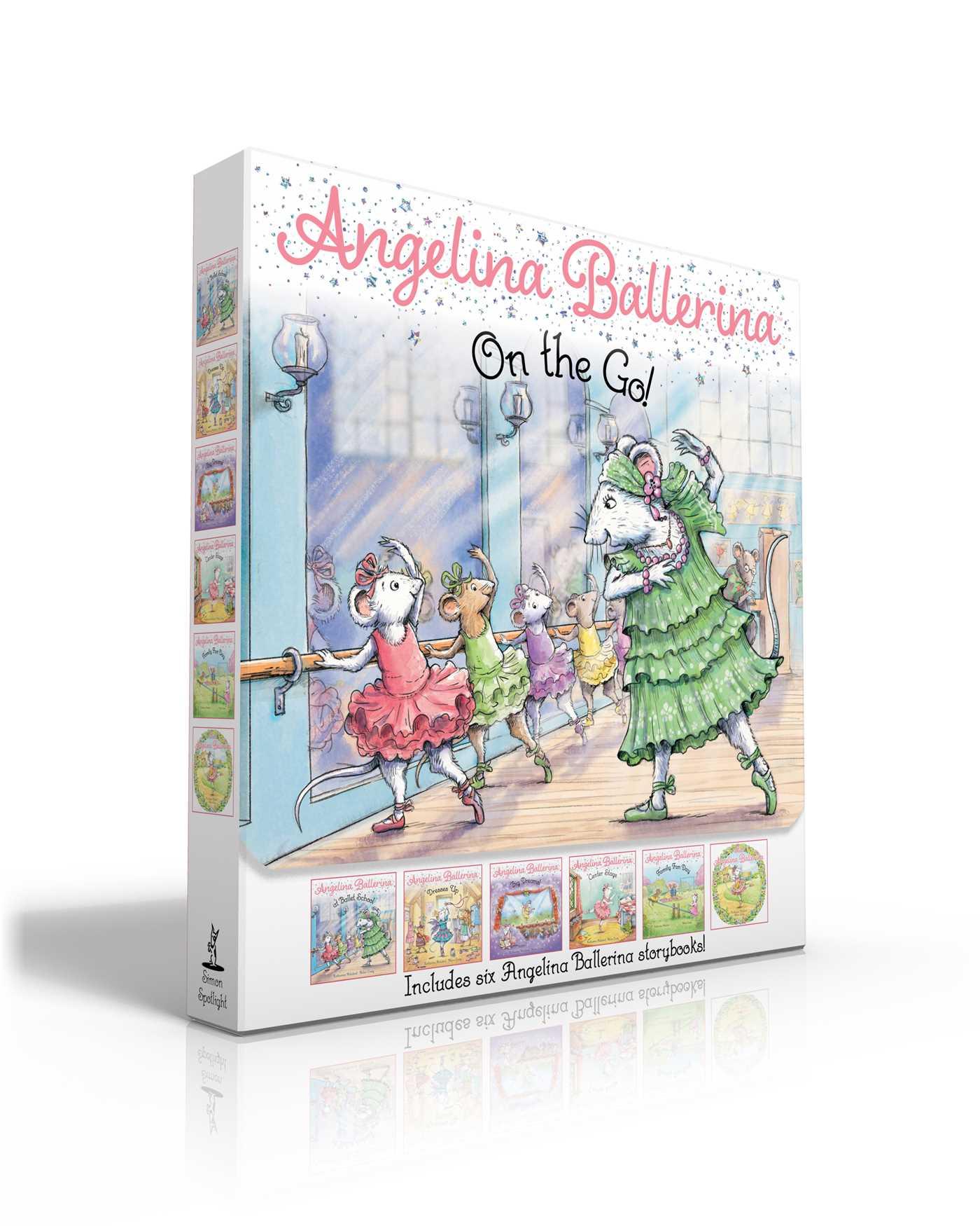 Vorderes Coverbild Angelina Ballerina on the Go! (Boxed Set)