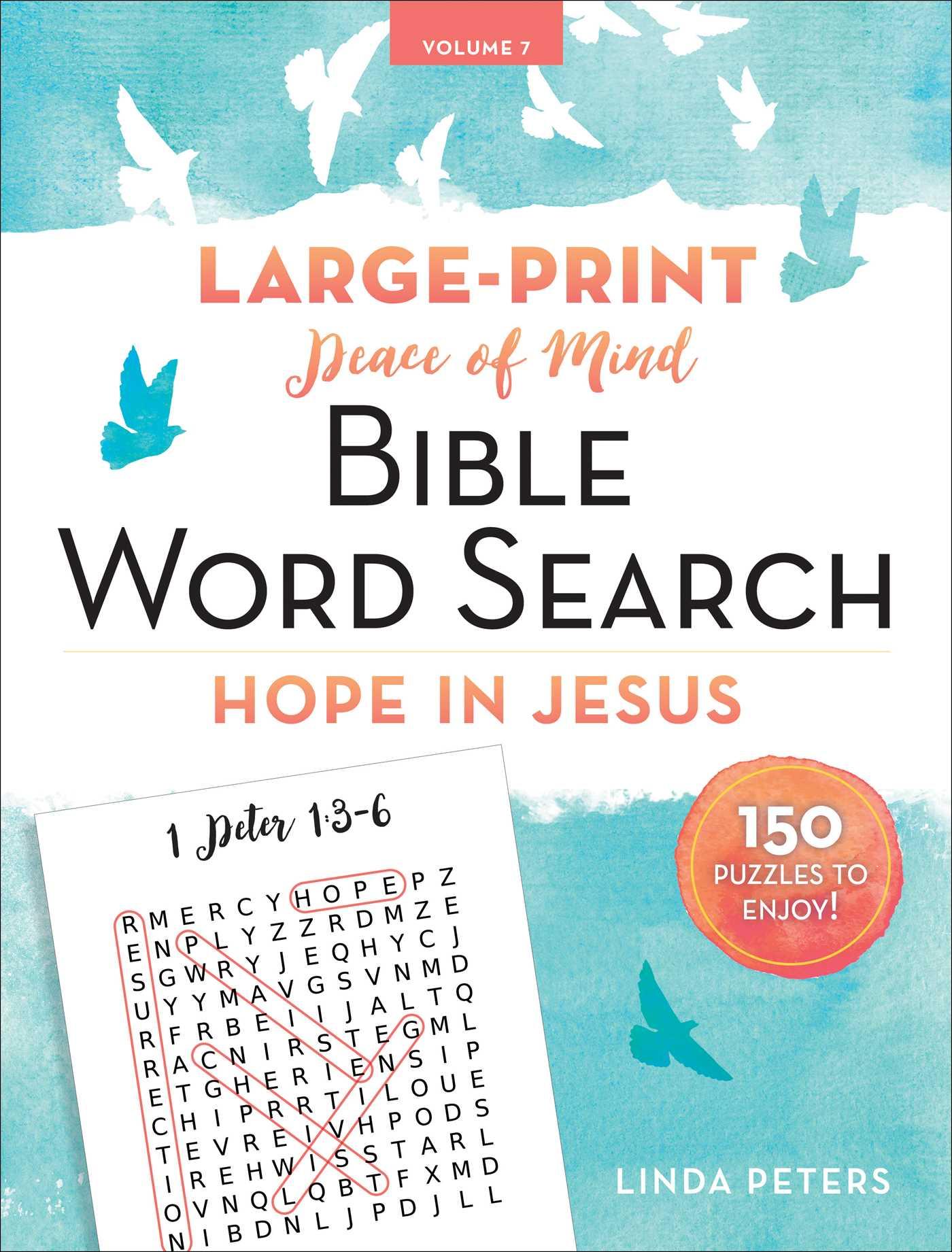 Vorderes Coverbild Peace of Mind Bible Word Search: Hope in Jesus