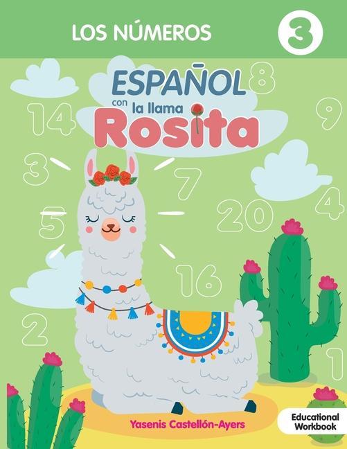 Vorderes Coverbild Espanol con la llama Rosita Los Numeros