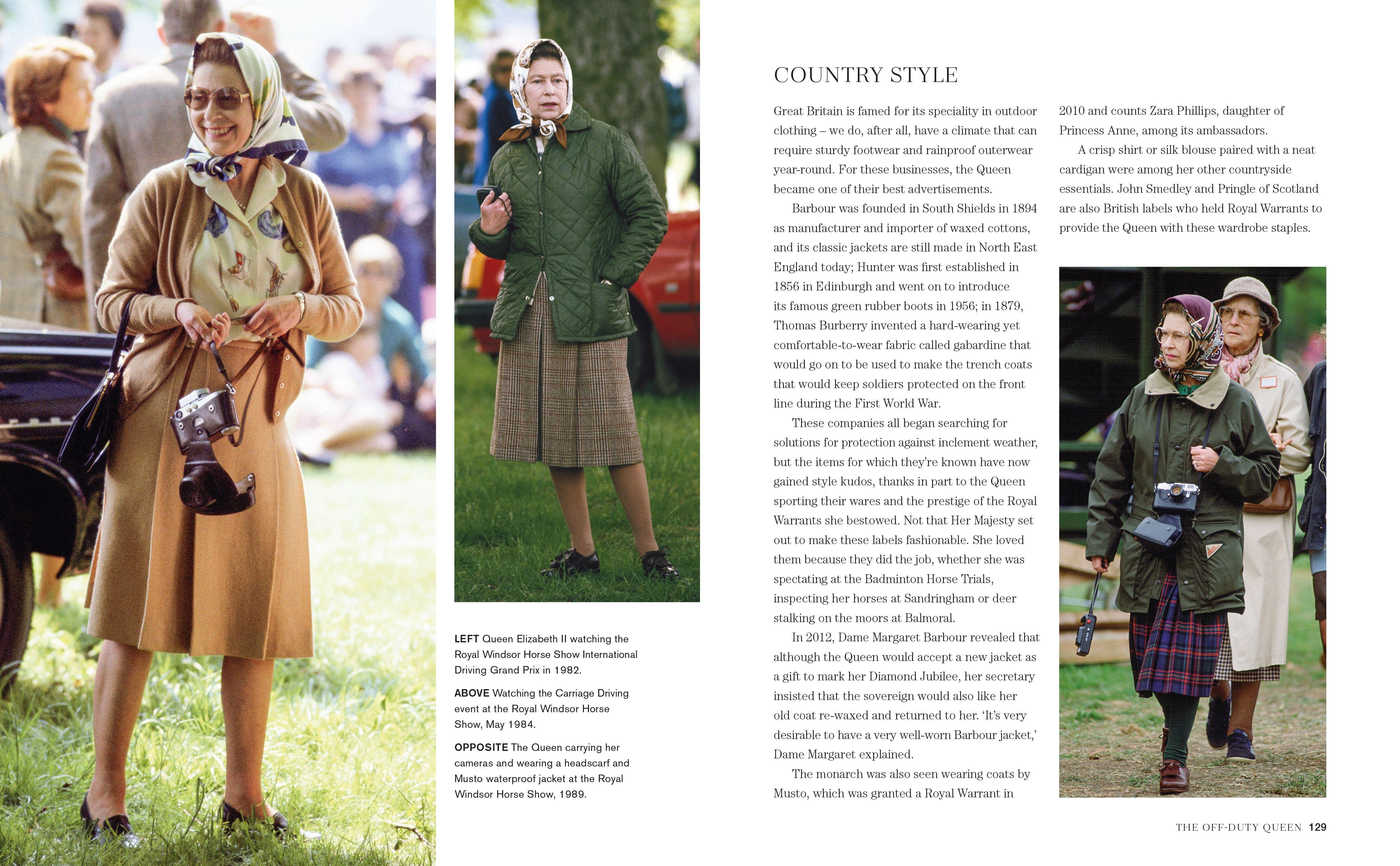 Beispielinhalt (Bild) The Queen: 70 years of Majestic Style