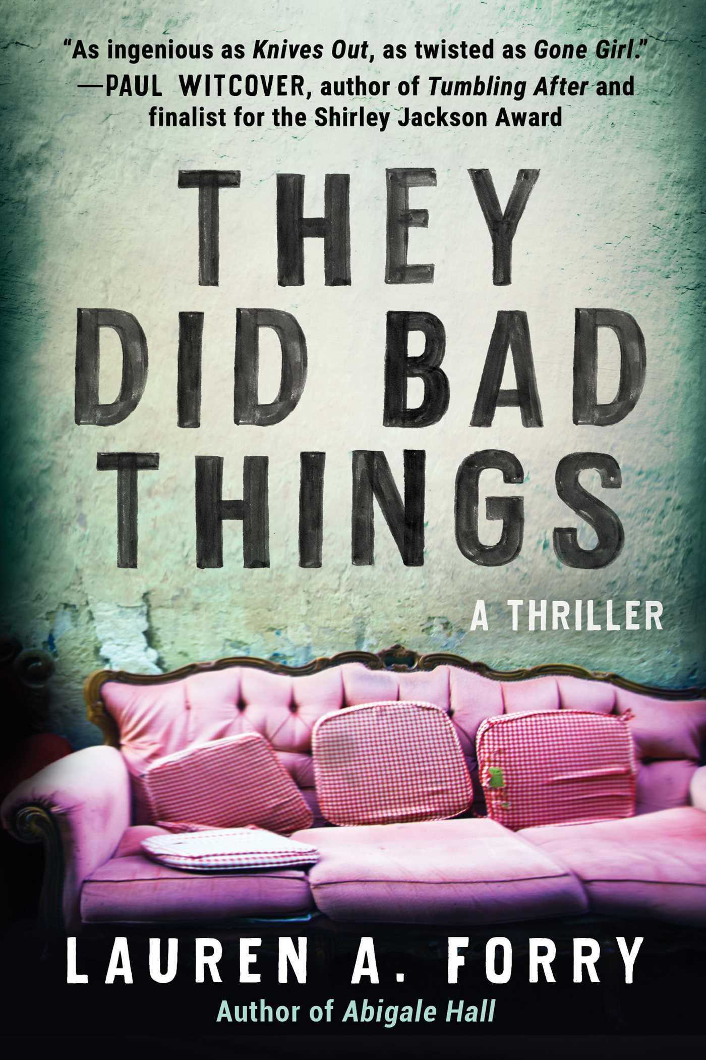 Vorderes Coverbild They Did Bad Things