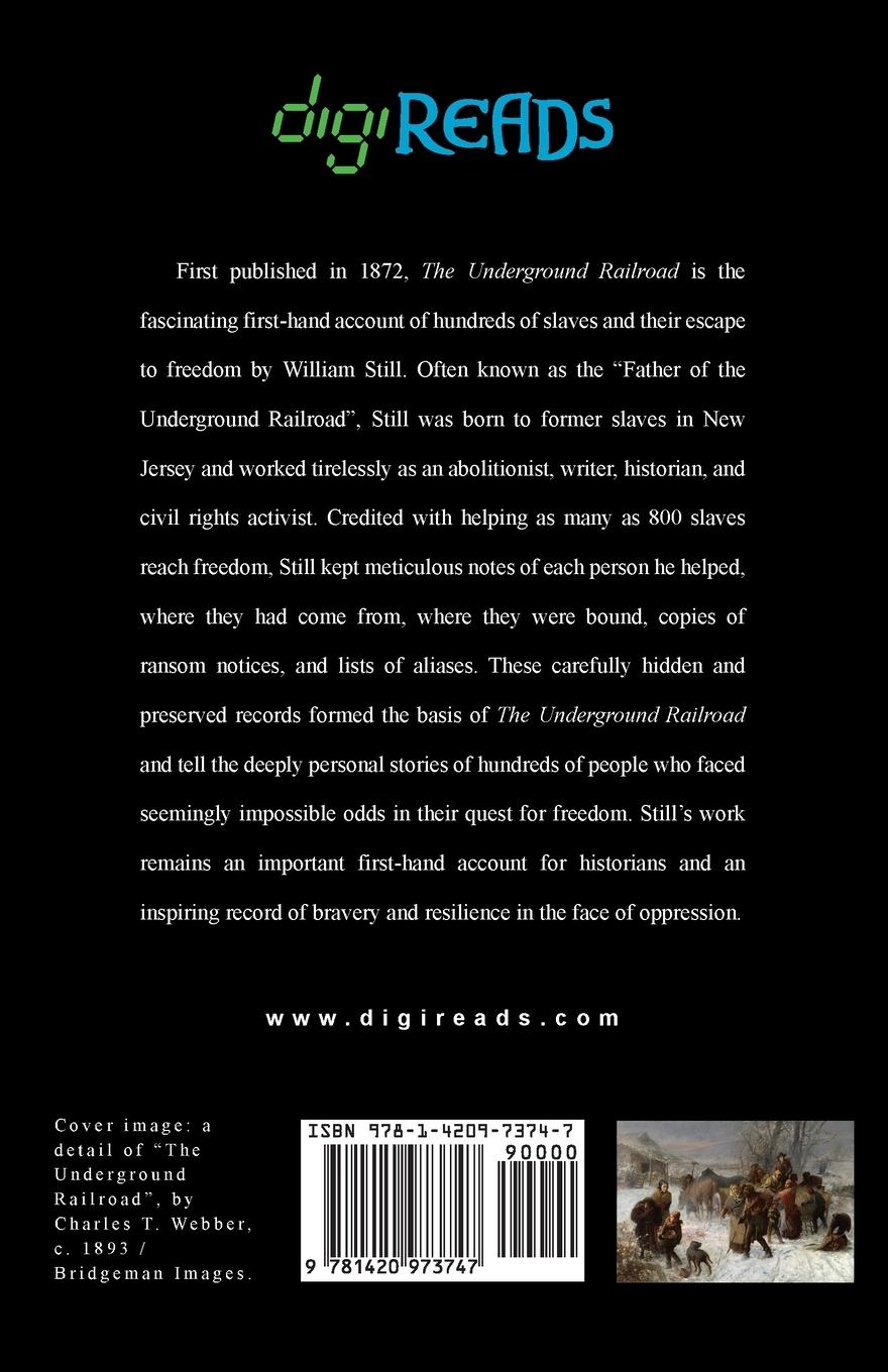 Rückseitencover The Underground Railroad