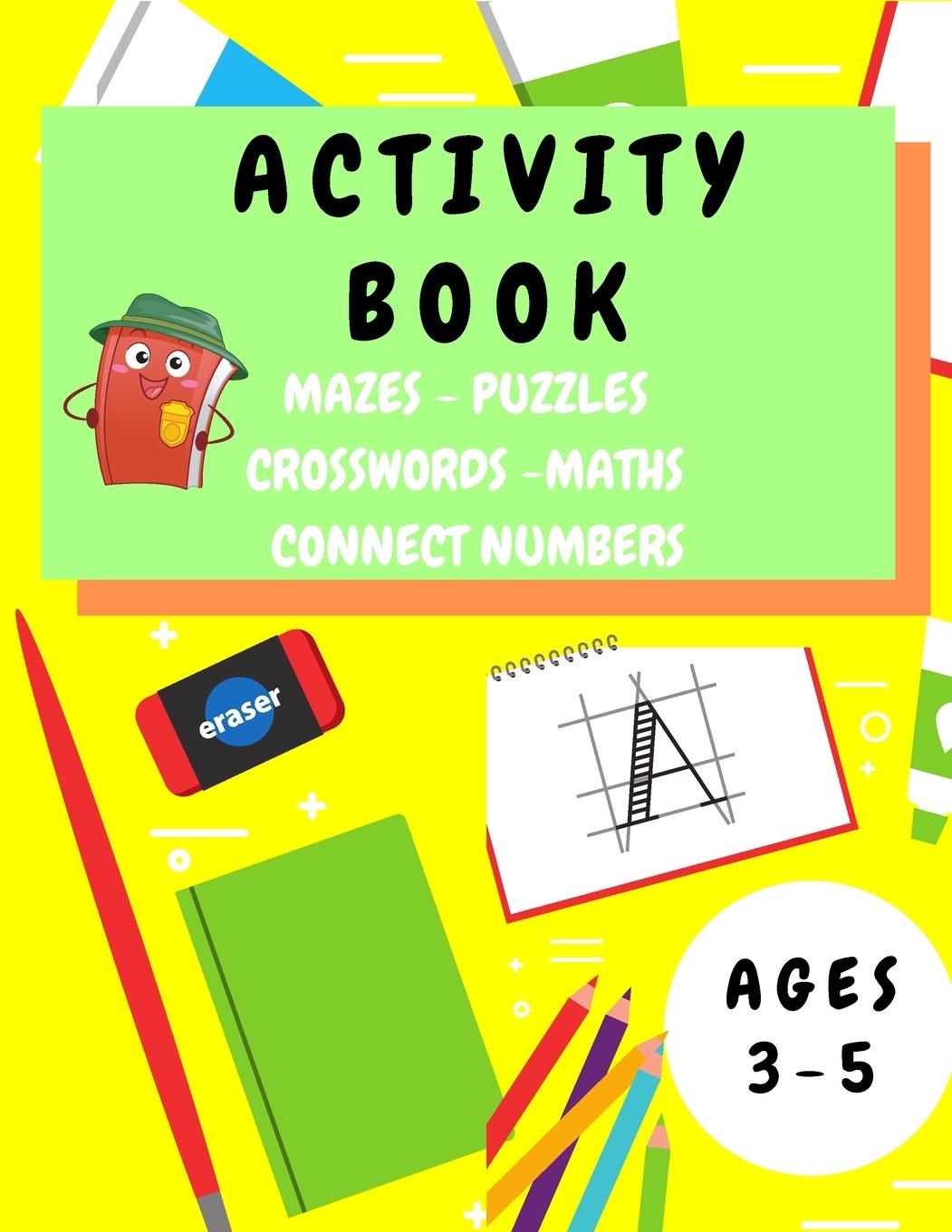 Vorderes Coverbild Activity Book Kids 3-5