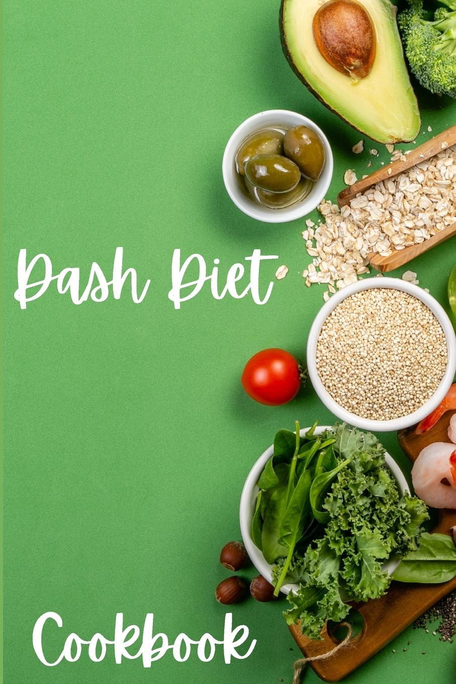 Vorderes Coverbild Dash Diet Cookbook