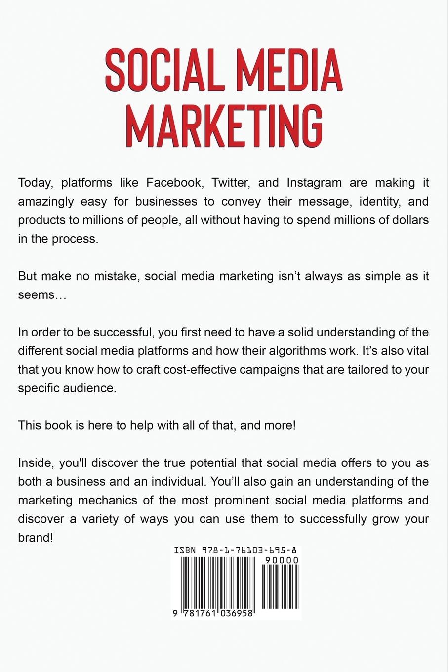 Rückseitencover Social Media Marketing