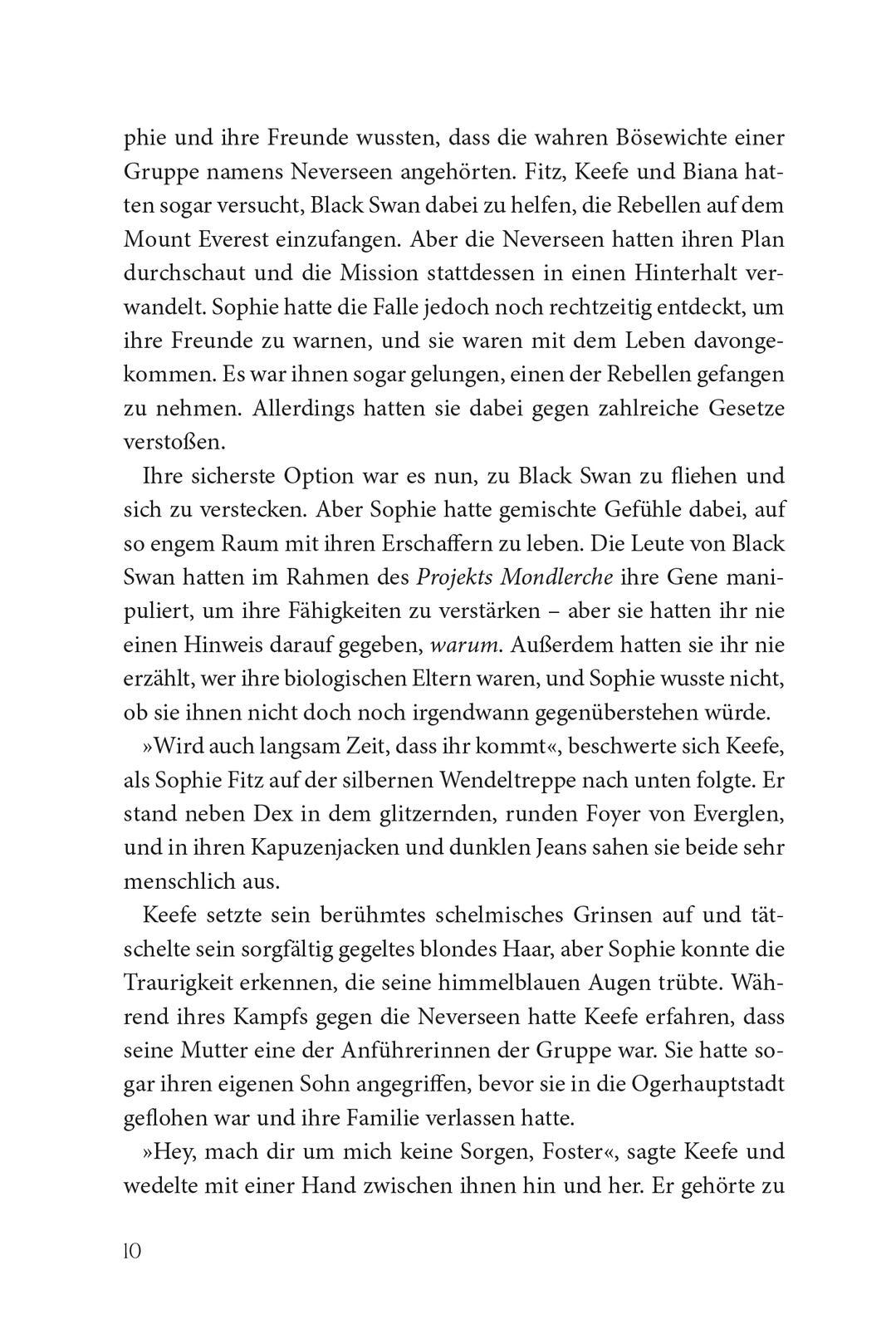 Beispielinhalt (Bild) Keeper of the Lost Cities - Der Verrat (Keeper of the Lost Cities 4)