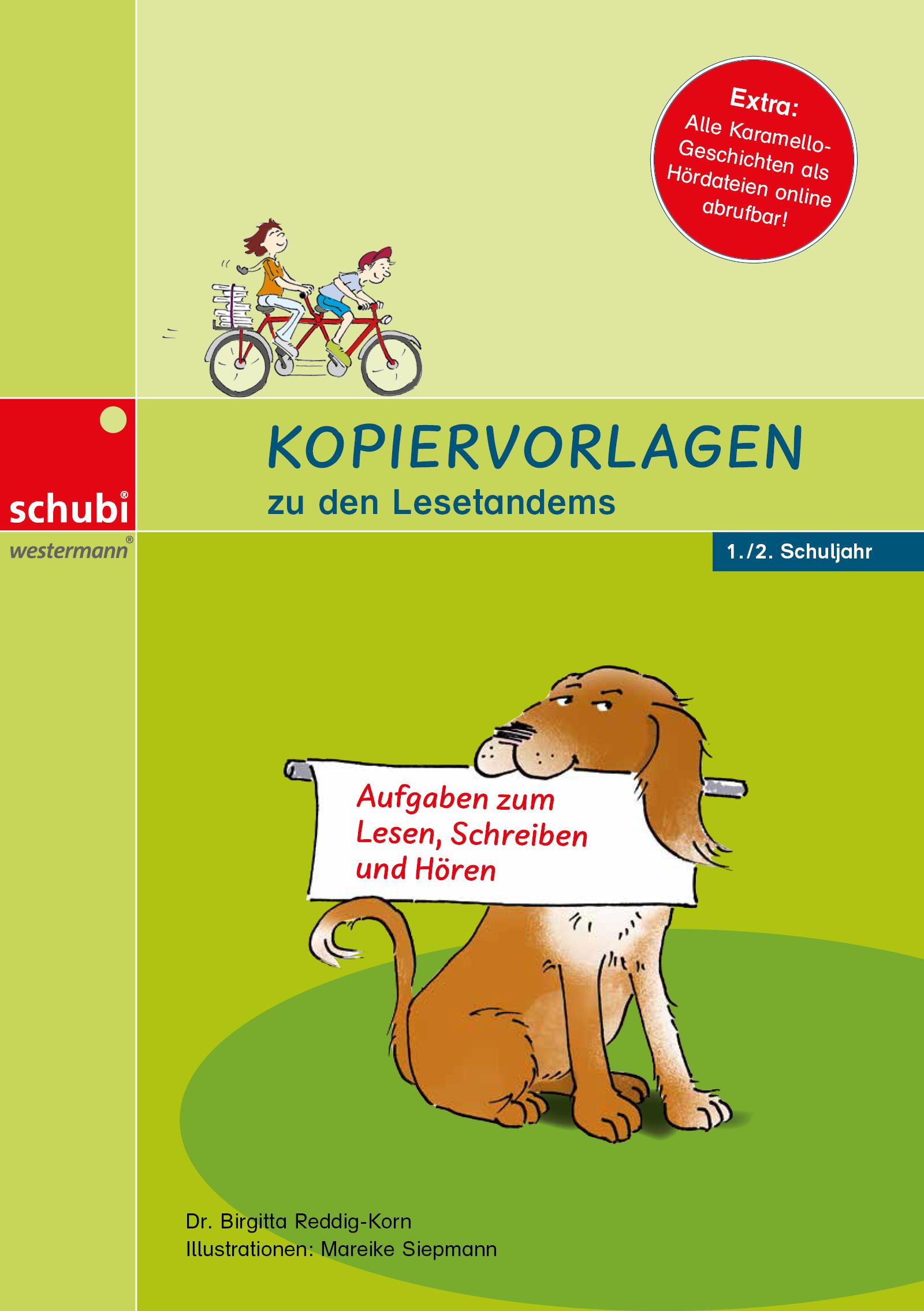 Vorderes Coverbild Kopiervorlagen zu den Lesetandems 1./2. Schuljahr