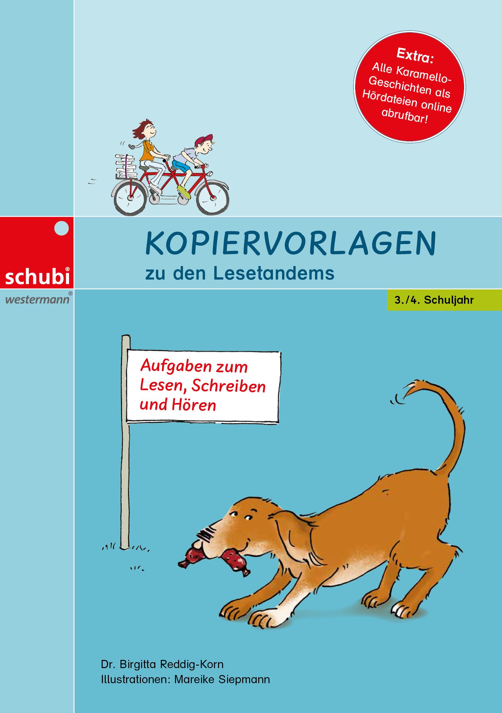 Vorderes Coverbild Kopiervorlagen zu den Lesetandems. 3./4. Schuljahr