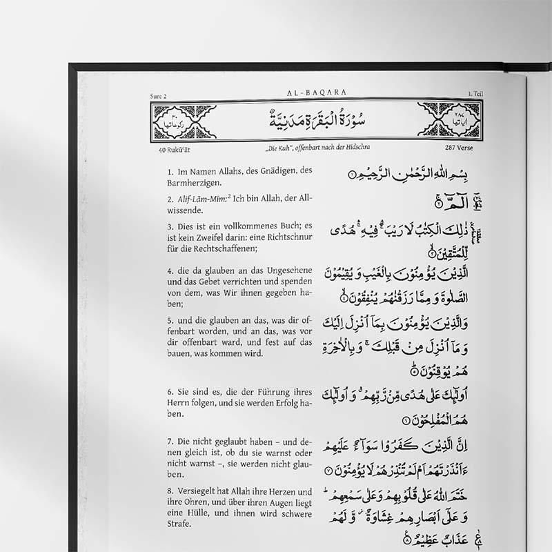 Beispielinhalt (Bild) Der Heilige Koran (Quran)