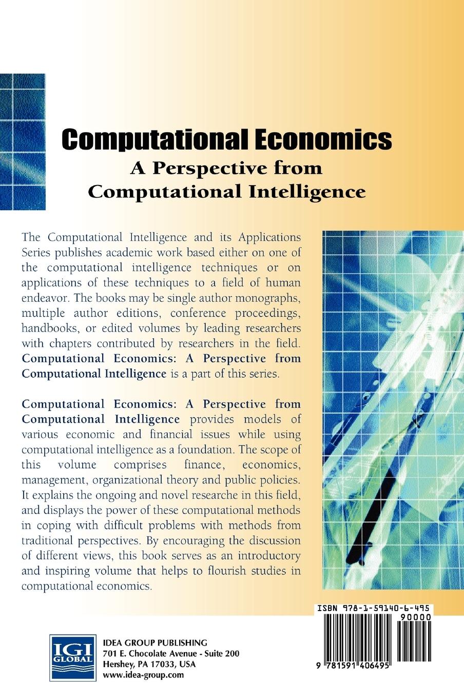 Rückseitencover Computational Economics