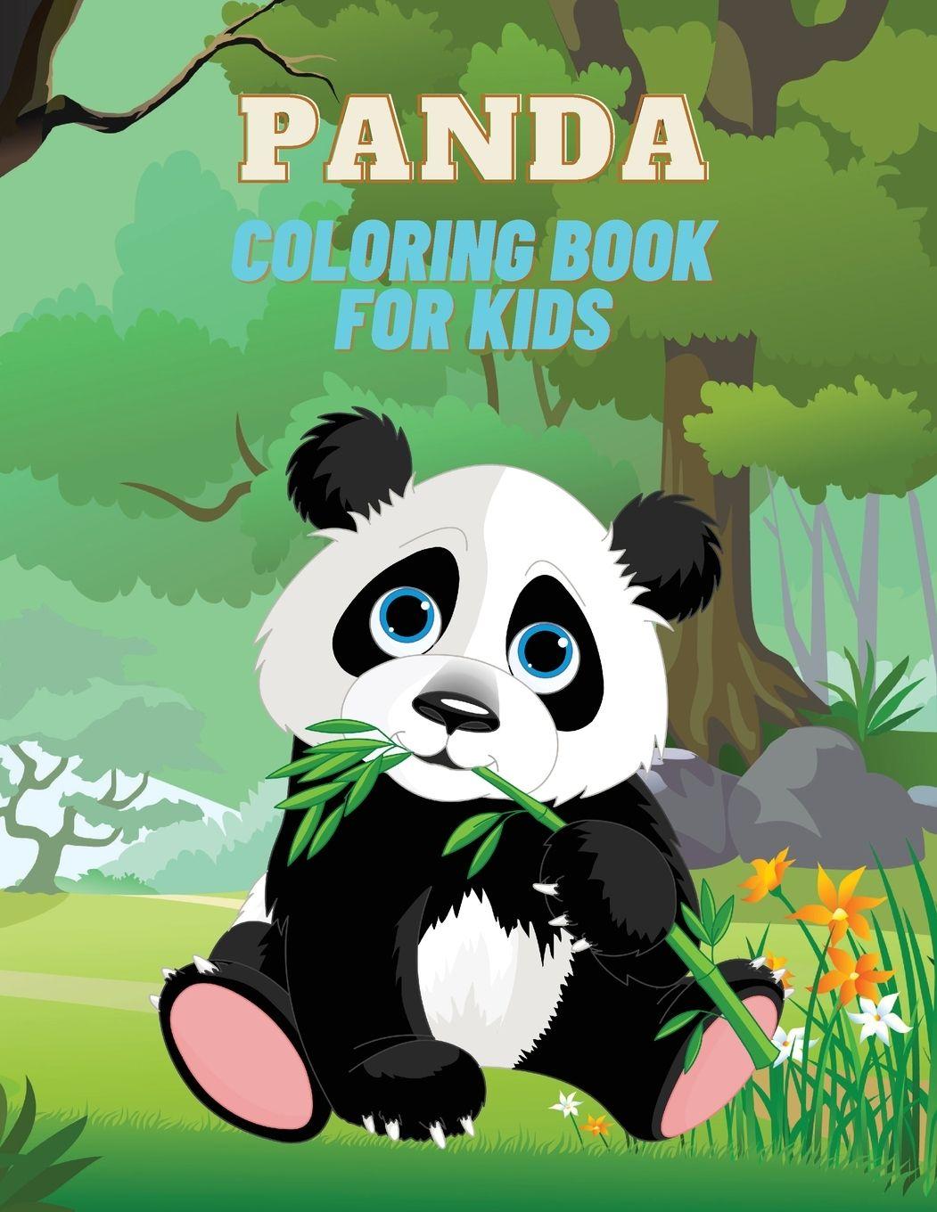 Vorderes Coverbild Panda Coloring Book for Kids