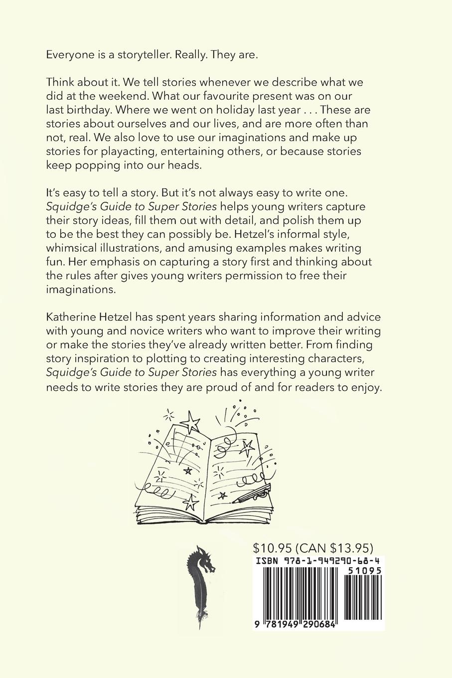 Rückseitencover Squidge's Guide to Super Stories