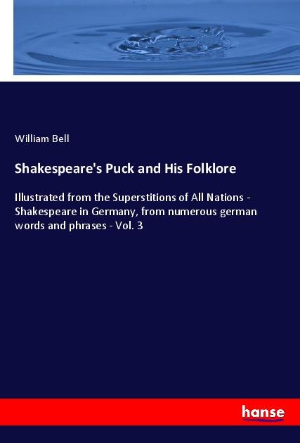 Vorderes Coverbild Shakespeare's Puck and His Folklore