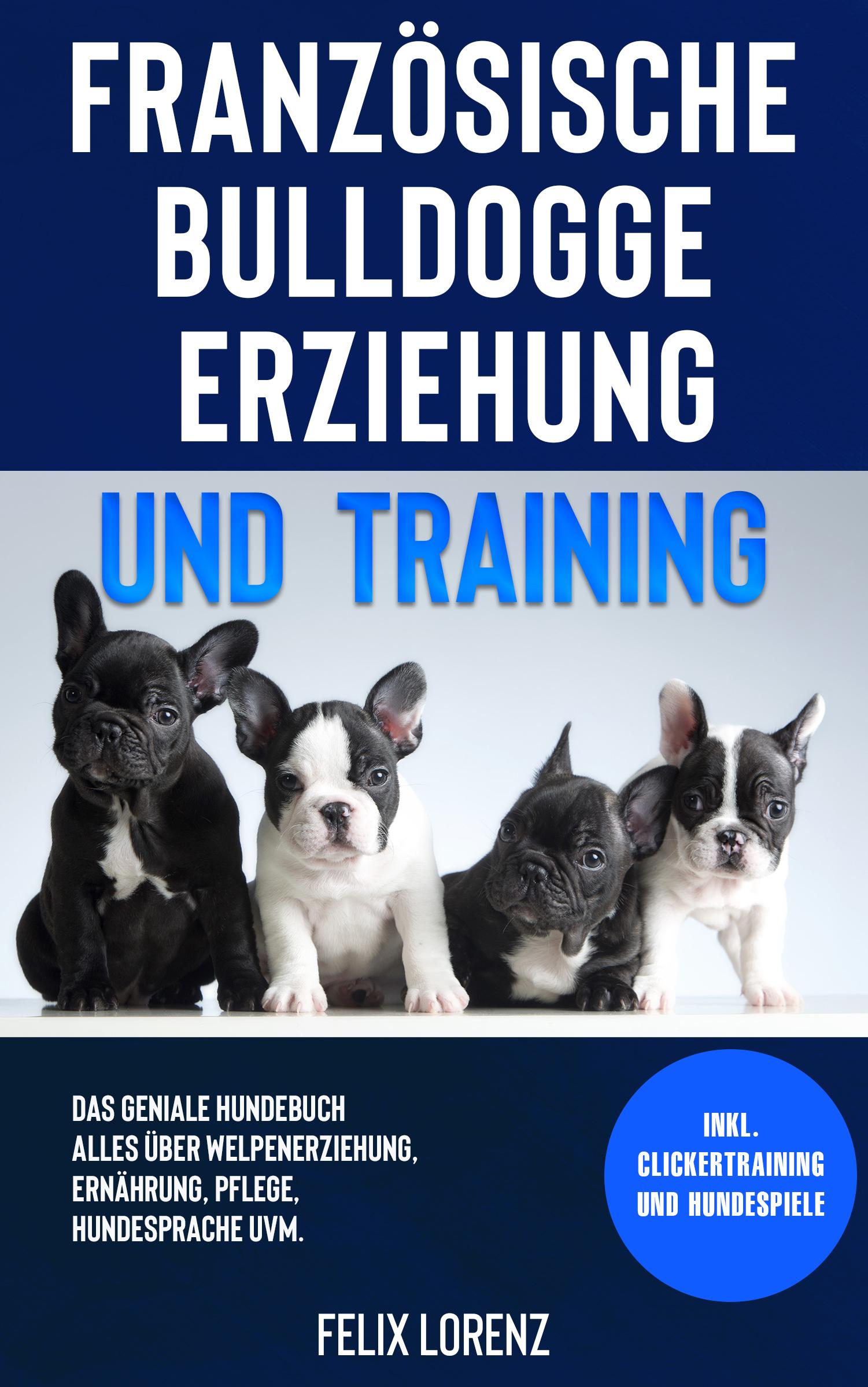 Vorderes Coverbild Französische Bulldogge Erziehung und Training