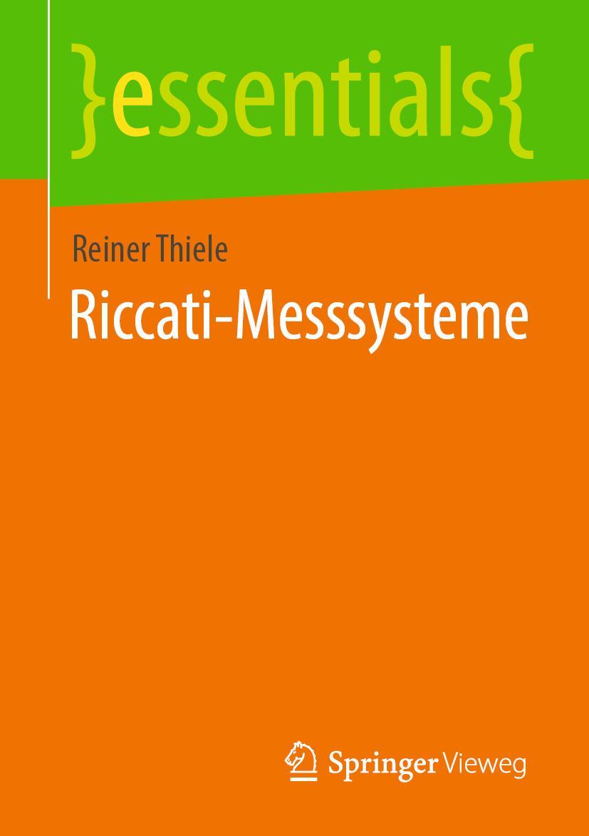 Vorderes Coverbild Riccati-Messsysteme