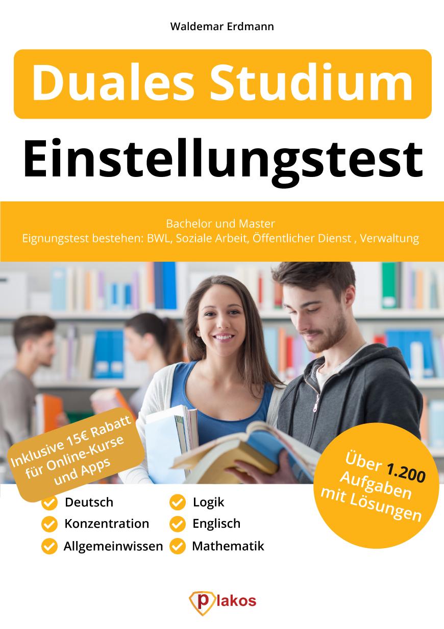 Vorderes Coverbild Einstellungstest Duales Studium