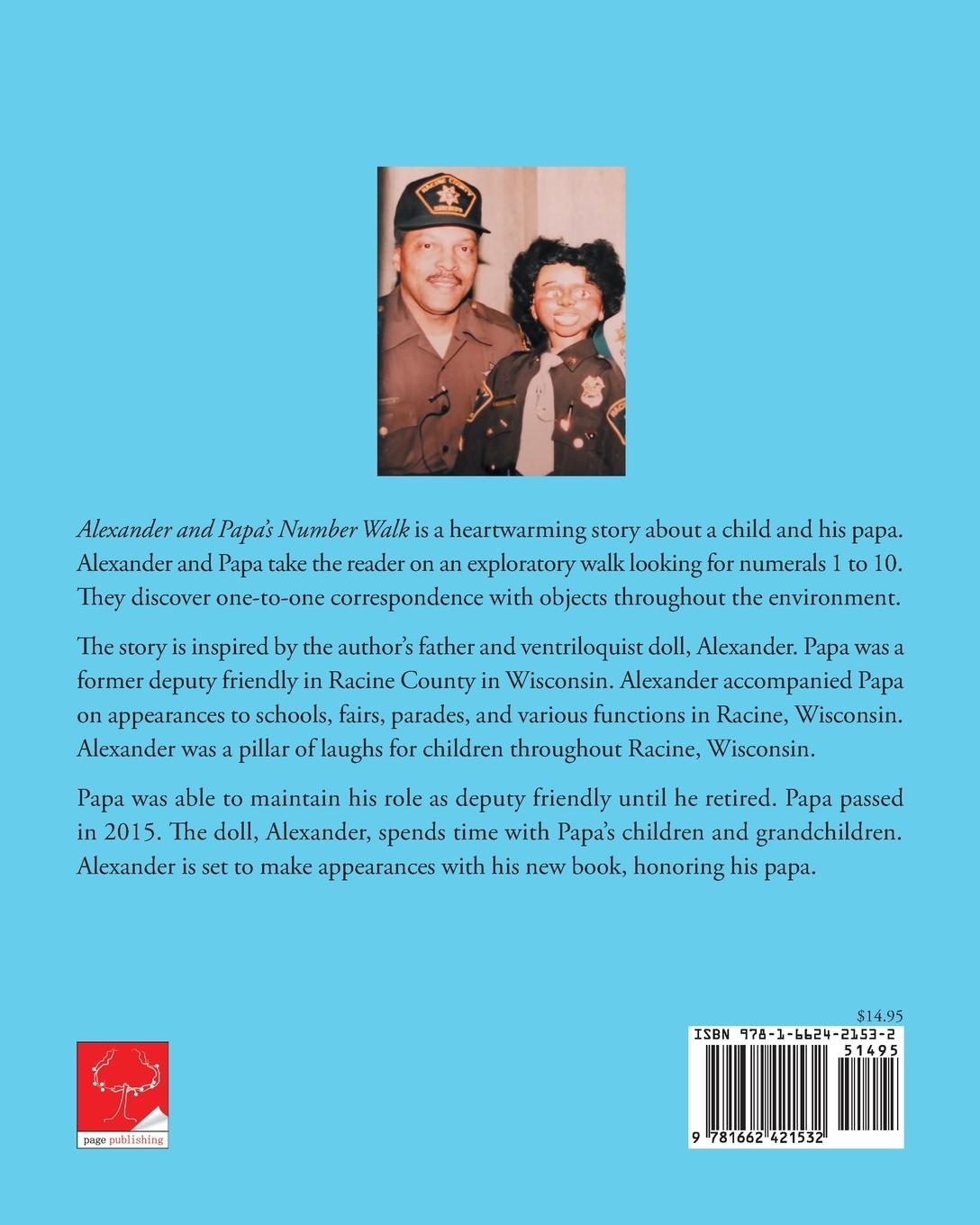 Rückseitencover Alexander and Papa's Number Walk