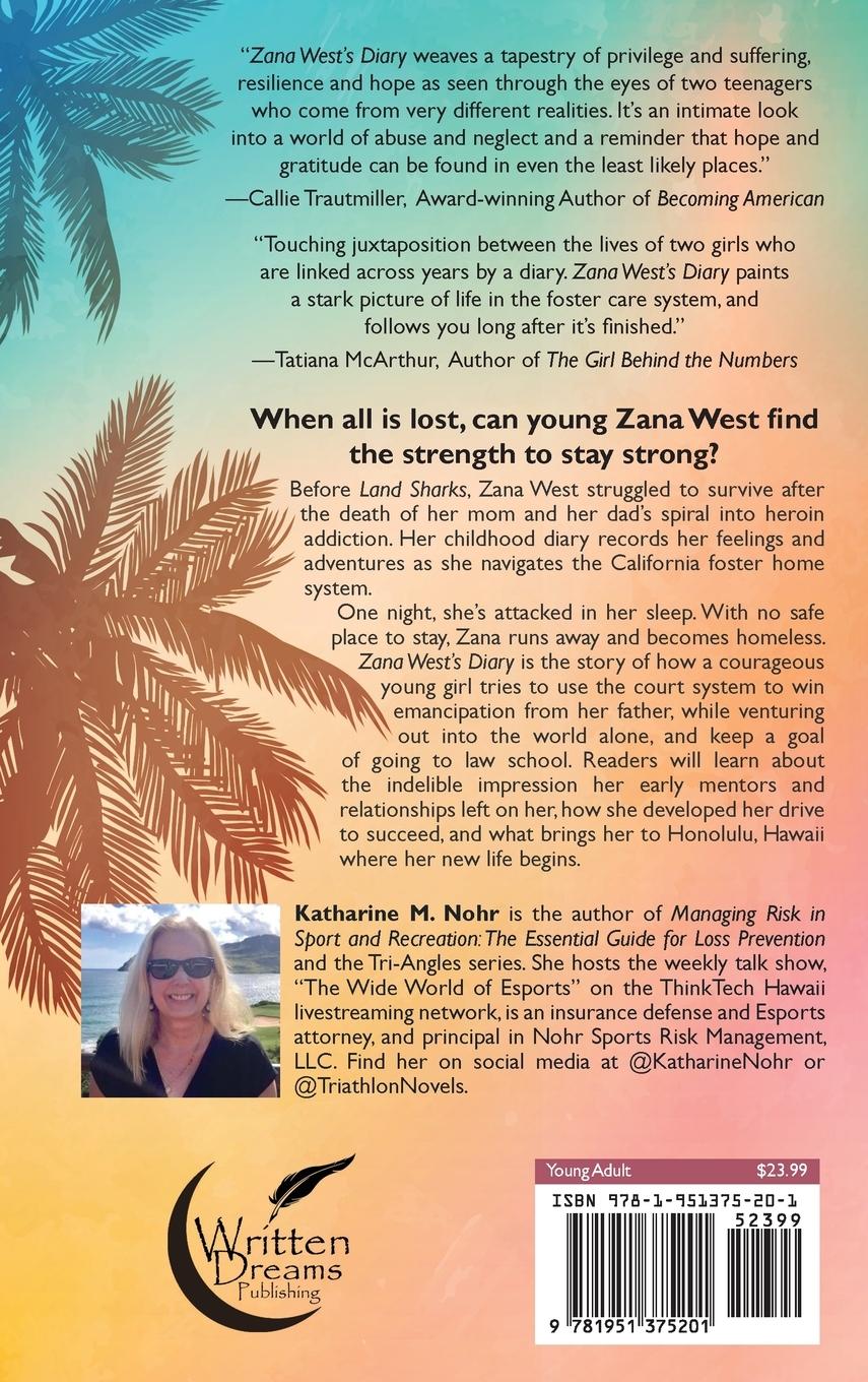Rückseitencover Zana West's Diary