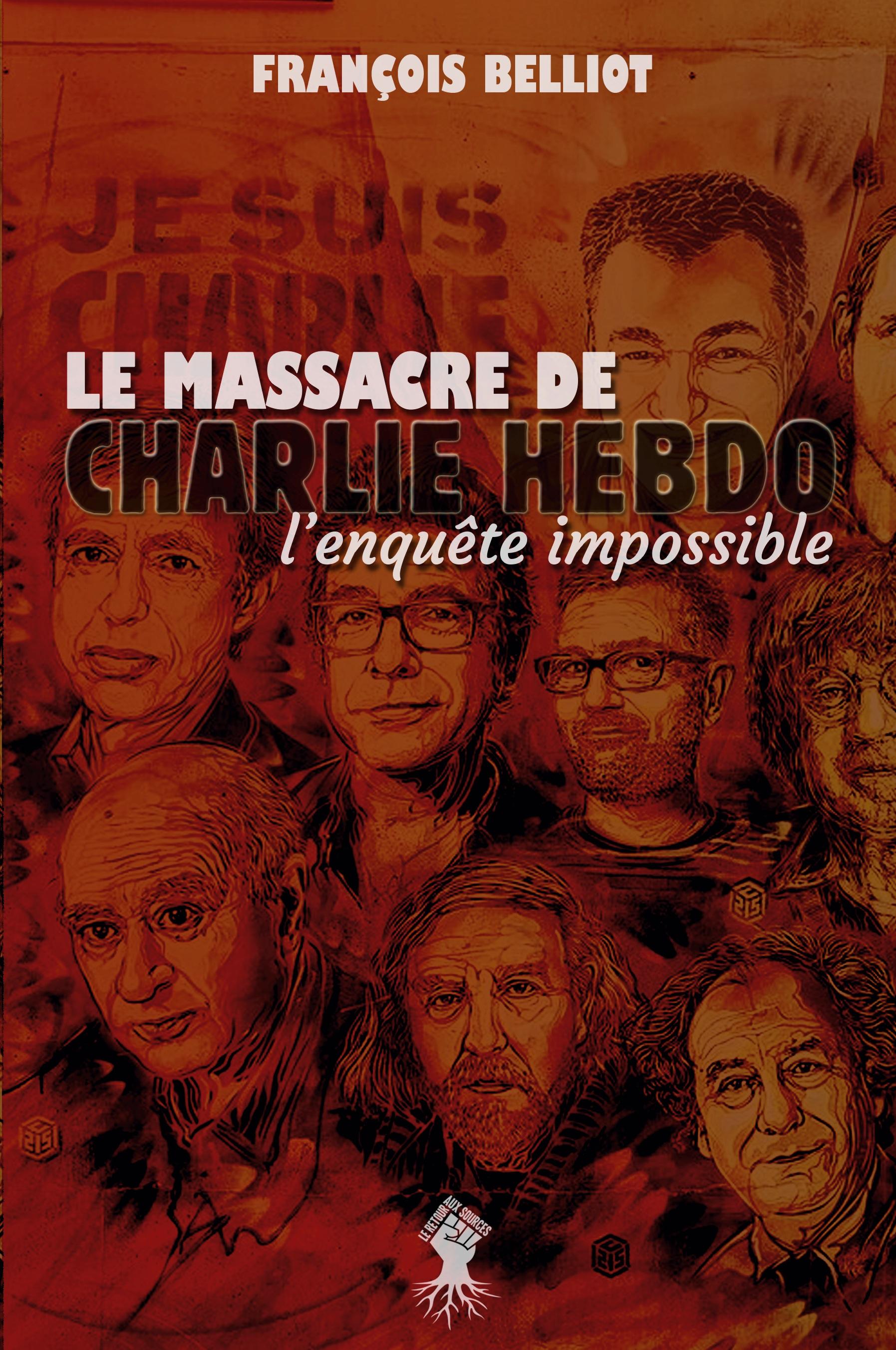 Vorderes Coverbild Massacre de Charlie Hebdo