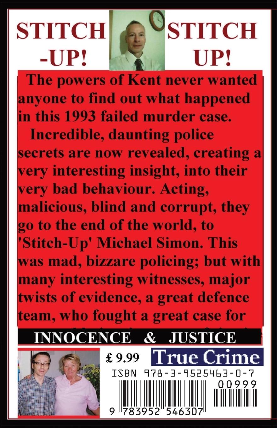 Rückseitencover MARGATE POLICE 1993 'STITCH-UP' '