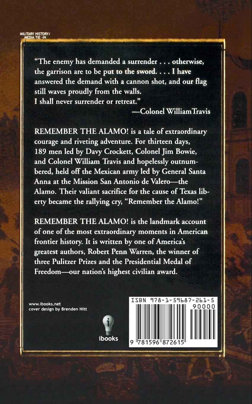 Rückseitencover Remember The Alamo!