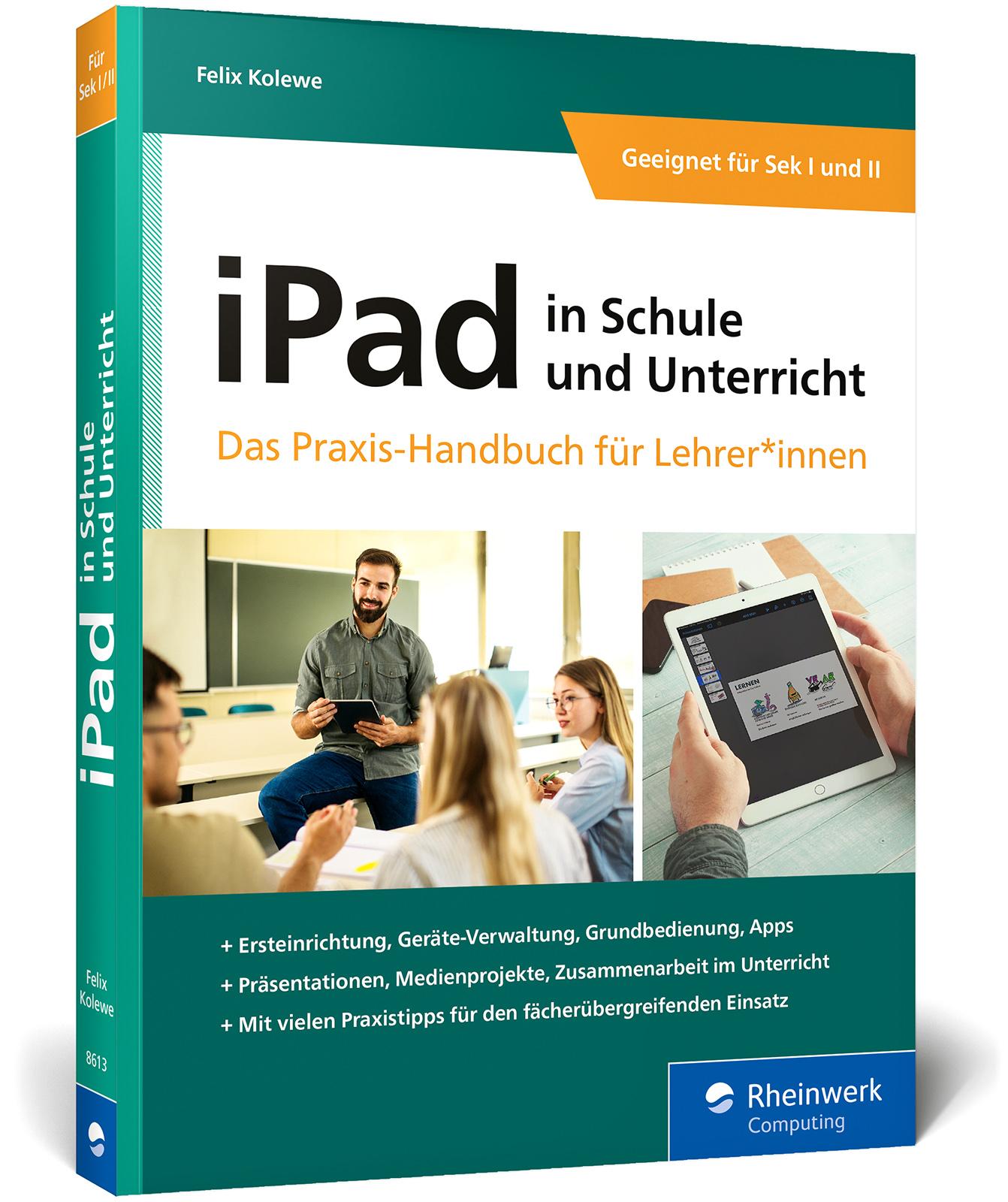 Vorderes Coverbild iPad in Schule und Unterricht