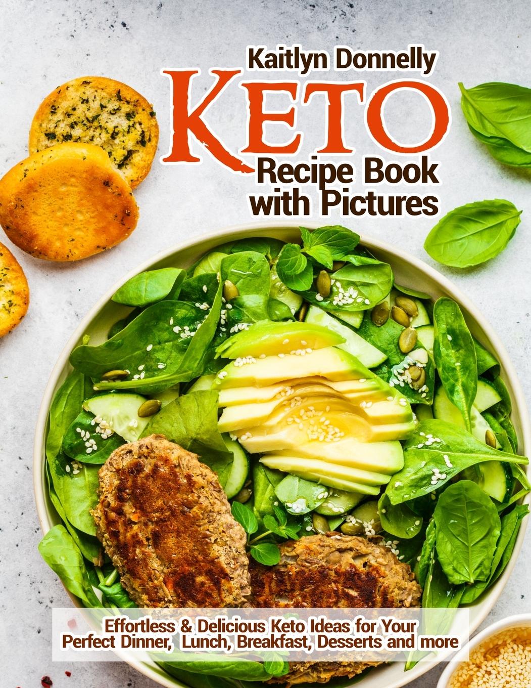 Vorderes Coverbild Keto Recipe Book with Pictures