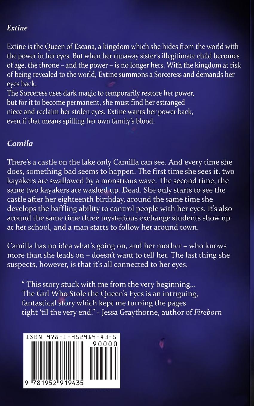 Rückseitencover The Girl Who Stole the Queen's Eyes